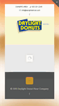 Mobile Screenshot of daylightdonuts.com